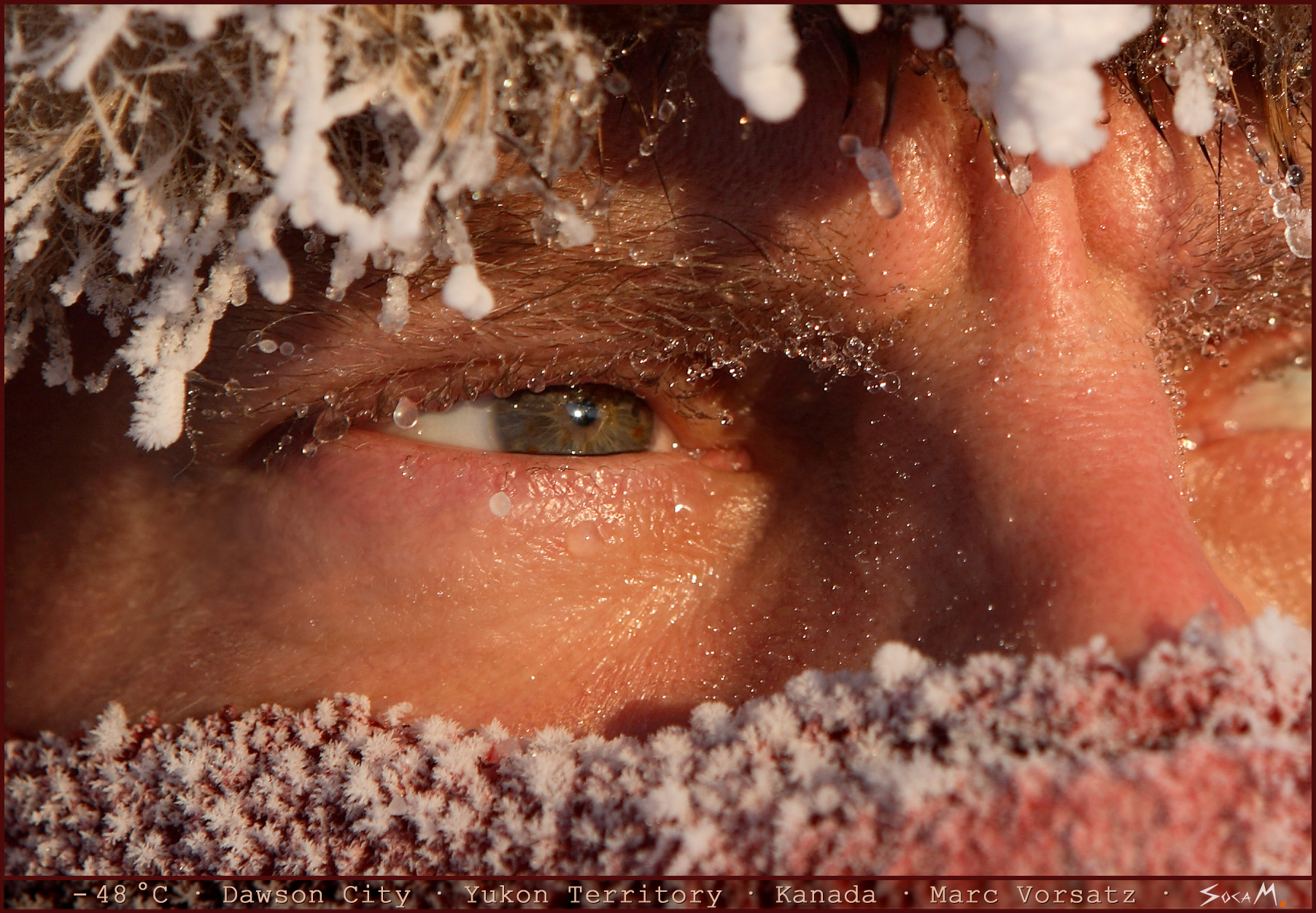 Marc Vorsatz  · -48°C  · Dawson City · Yukon Territory