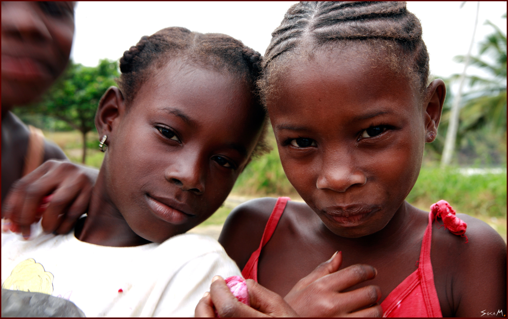 São Tomé & Príncipe · Posing